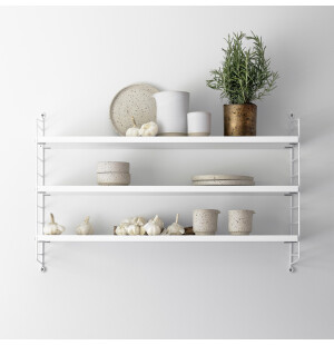 String POCKET ISO hylly 78x75x20cm, valkoinen kuva