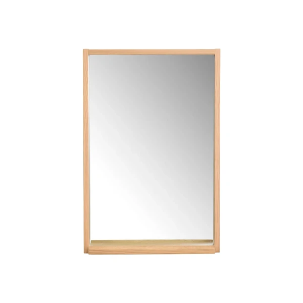 121066 a Hillmond mirror 60x40 oak kuva