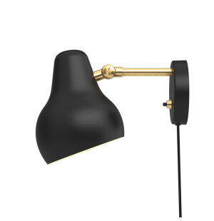 Louis Poulsen VL38 vägglampa, svart image