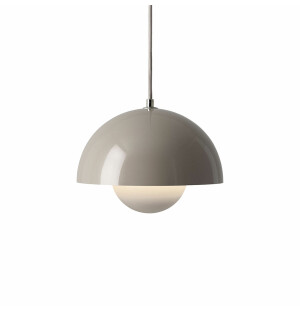 &Tradition FLOWERPOT VP1 riippuvalaisin, grey beige kuva