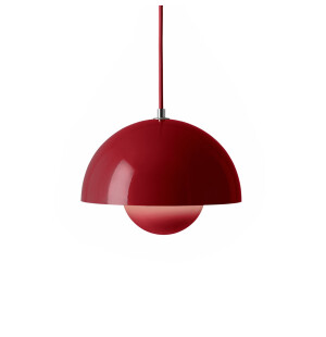 &Tradition FLOWERPOT VP1 riippuvalaisin, vermilion red kuva