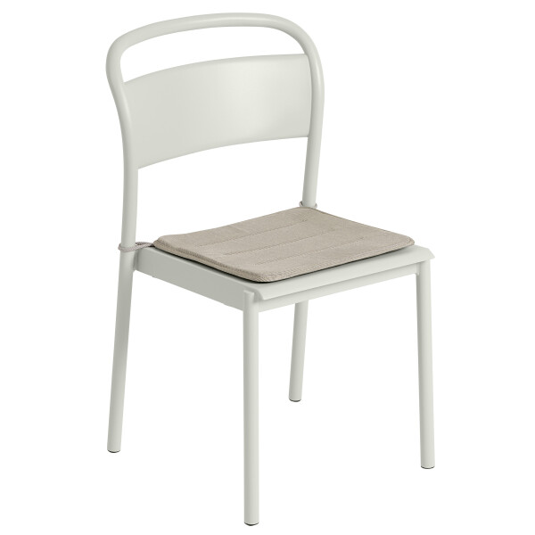 Muuto Linear steel seatpad light grey kuva
