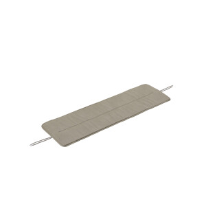 Muuto LINEAR STEEL istuintyyny 110 cm, vaaleanharmaa kuva