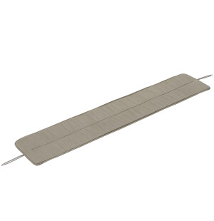 Muuto LINEAR STEEL istuintyyny 170 cm, vaaleanharmaa kuva