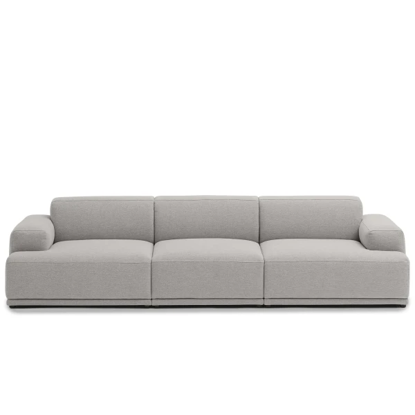 Muuto Connect soft 3 seater config 1 clay 12 kuva