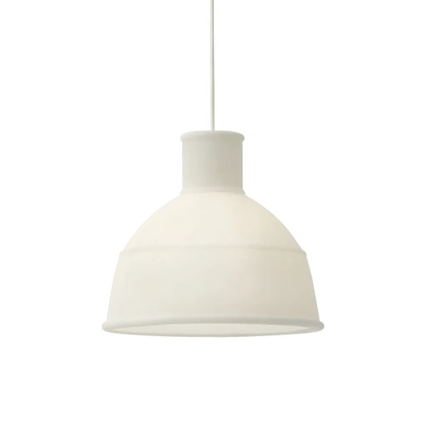 Unfold pendant translucent white w light muuto  image