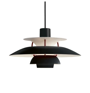 Louis Poulsen PH 5 Mini riippuvalaisin, Black Edition kuva