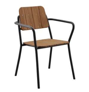 SACKit KIRRA tuoli, teak/noir kuva