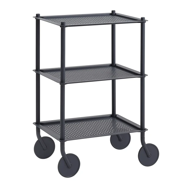 Flow trolley 3 layer blue grey Muuto kuva