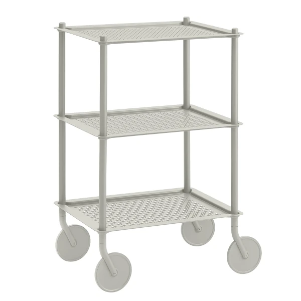 Flow trolley 3 layer grey Muuto image