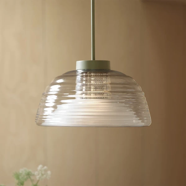 Muuto Two layer pendant 37 olive interior image