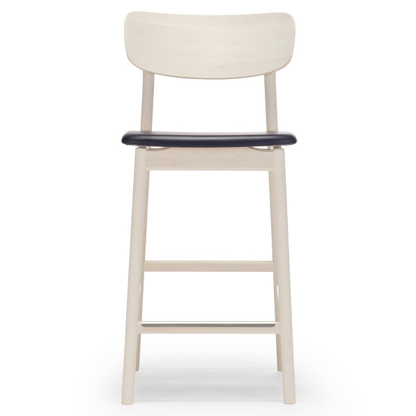 Stolab Prima Vista bar stool birch white oil Elmo Elmotique VII 99001 black 0101 kuva