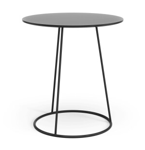 Swedese BREEZE sivupöytä Ø46 cm, musta kuva