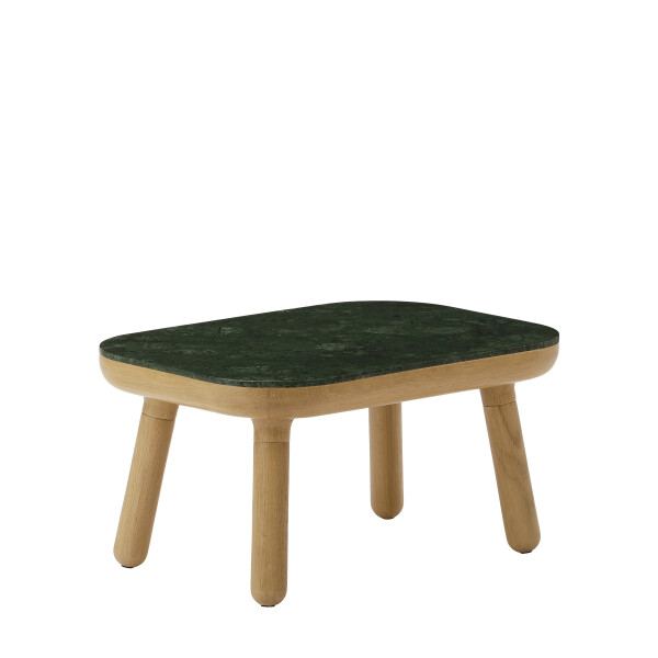 UMAGE Paff Table Low green marble angle kuva