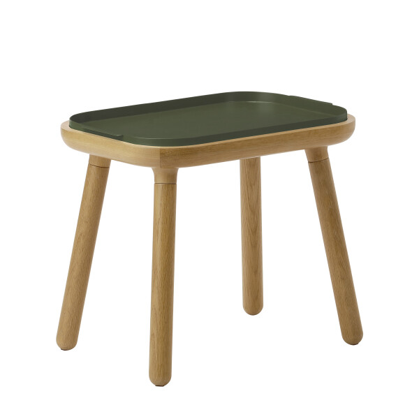 UMAGE Paff Table olive green angle kuva