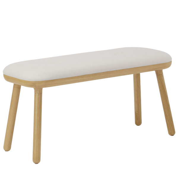 UMAGE Paff tall bench oak white sands angle image